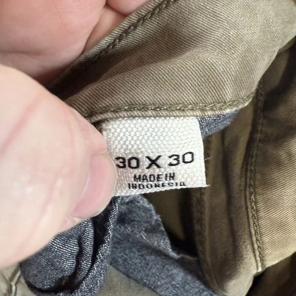 Flint and Tinder Pants Mens 30x30 (Fits 30x29) Brown Tapered Fit Huckberry - Picture 7 of 14